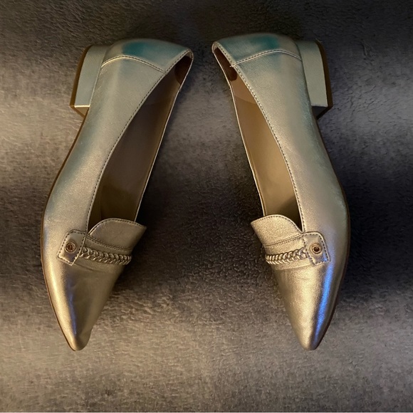 cole haan mabel tassel suede pumps